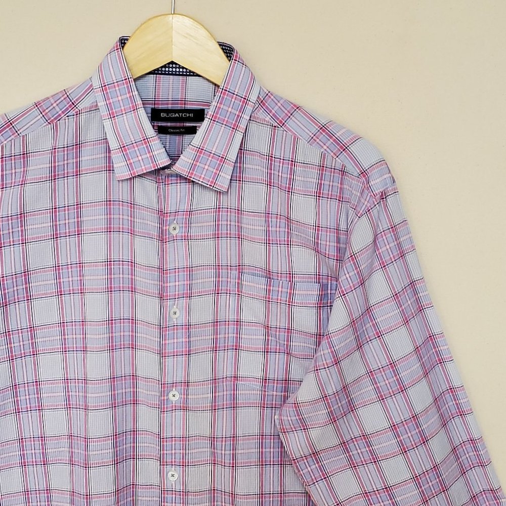 Bugatchi Classic Fit Button Down L